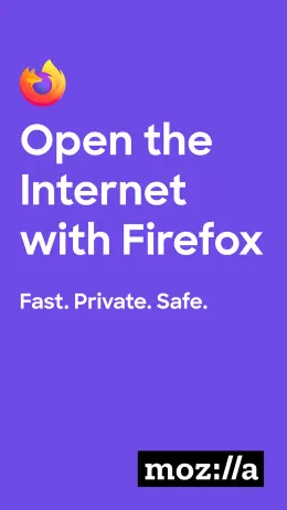 Firefox iPhone app, screen 1 of 4