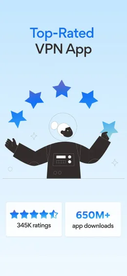 Hotspot Shield iPhone app, screen 3 of 4