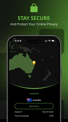 IPVanish iPhone app, screen 3 of 4